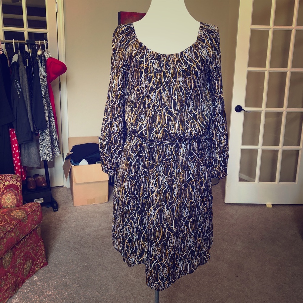 Vintage DVF silk dress